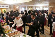 賀詞交歓会 歓談