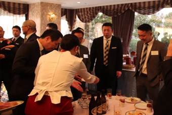 賀詞交歓会 懇談